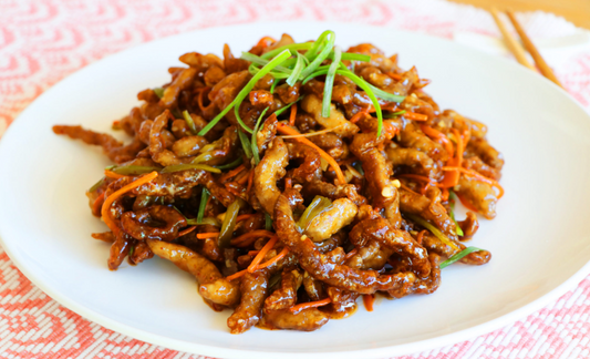 Ginger Bison Stir Fry