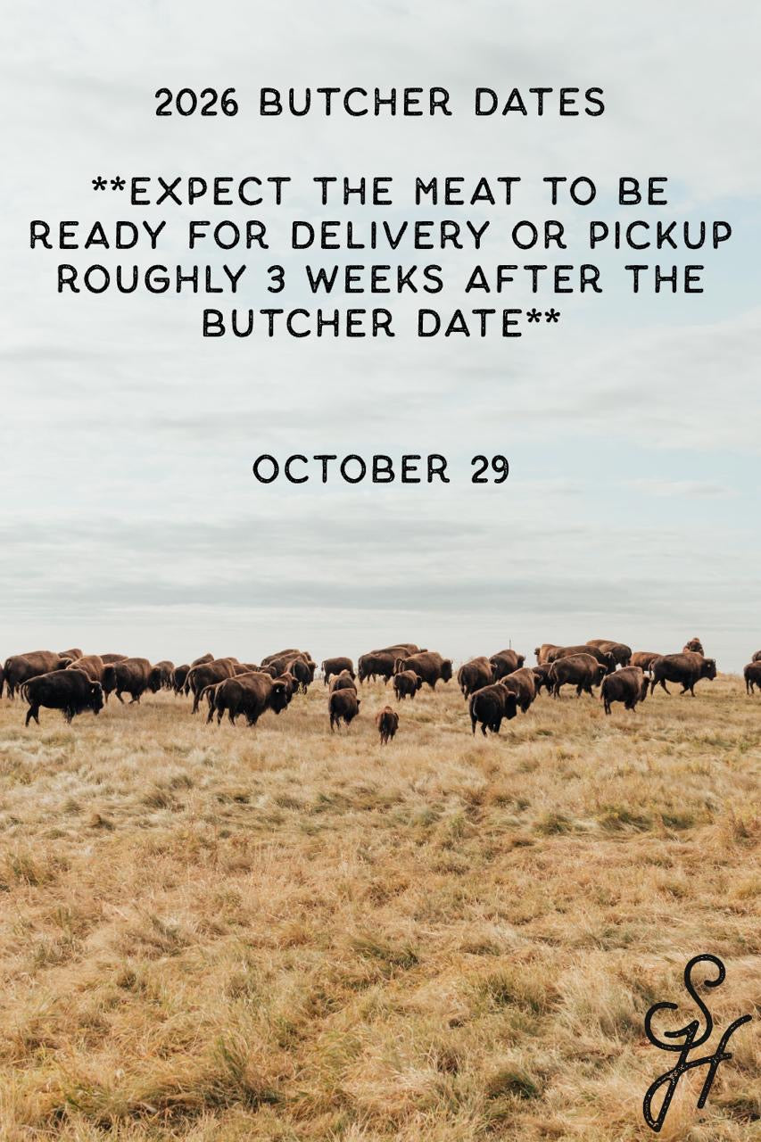Deposit - Whole Bison