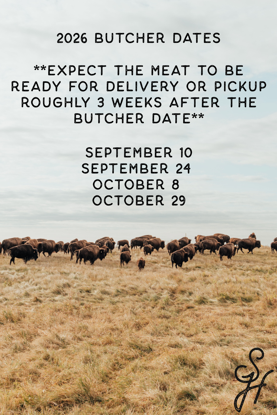 Deposit - Half Bison
