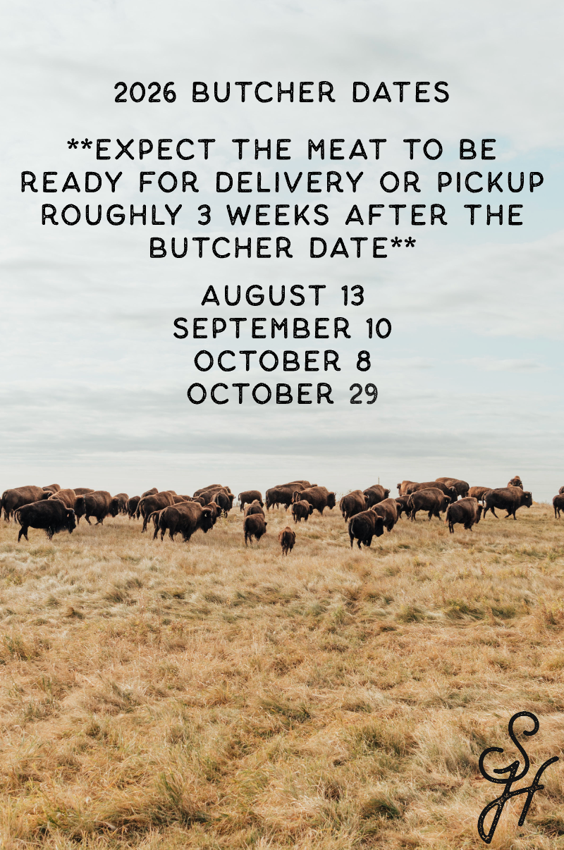 Deposit - Whole Bison